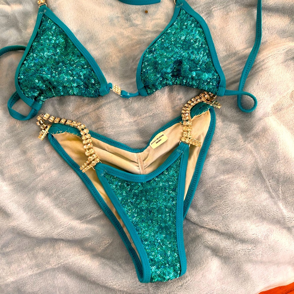 Competition Bikini Turquoise